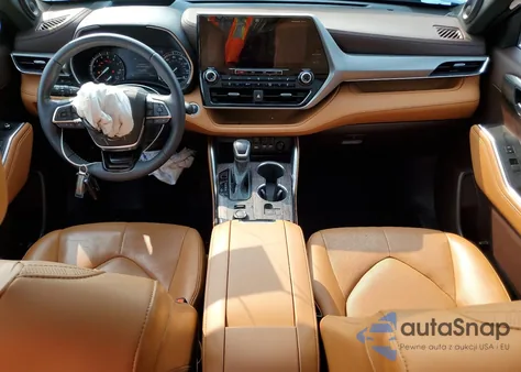 2021 Toyota Highlander Platinum из США, поврежденный, VIN 5TDFZRBH5MS146985